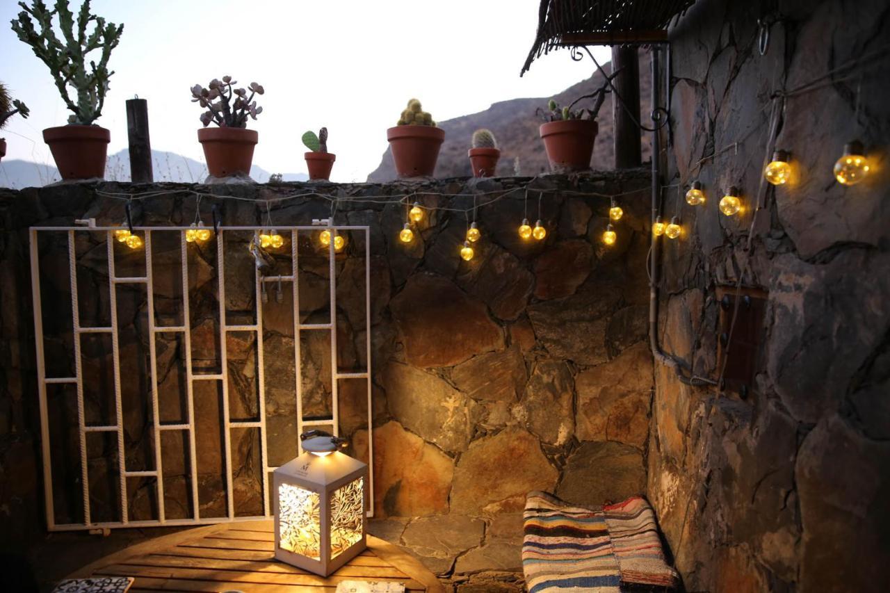 Villa Silence'S Cave Rural House Artenara Esterno foto
