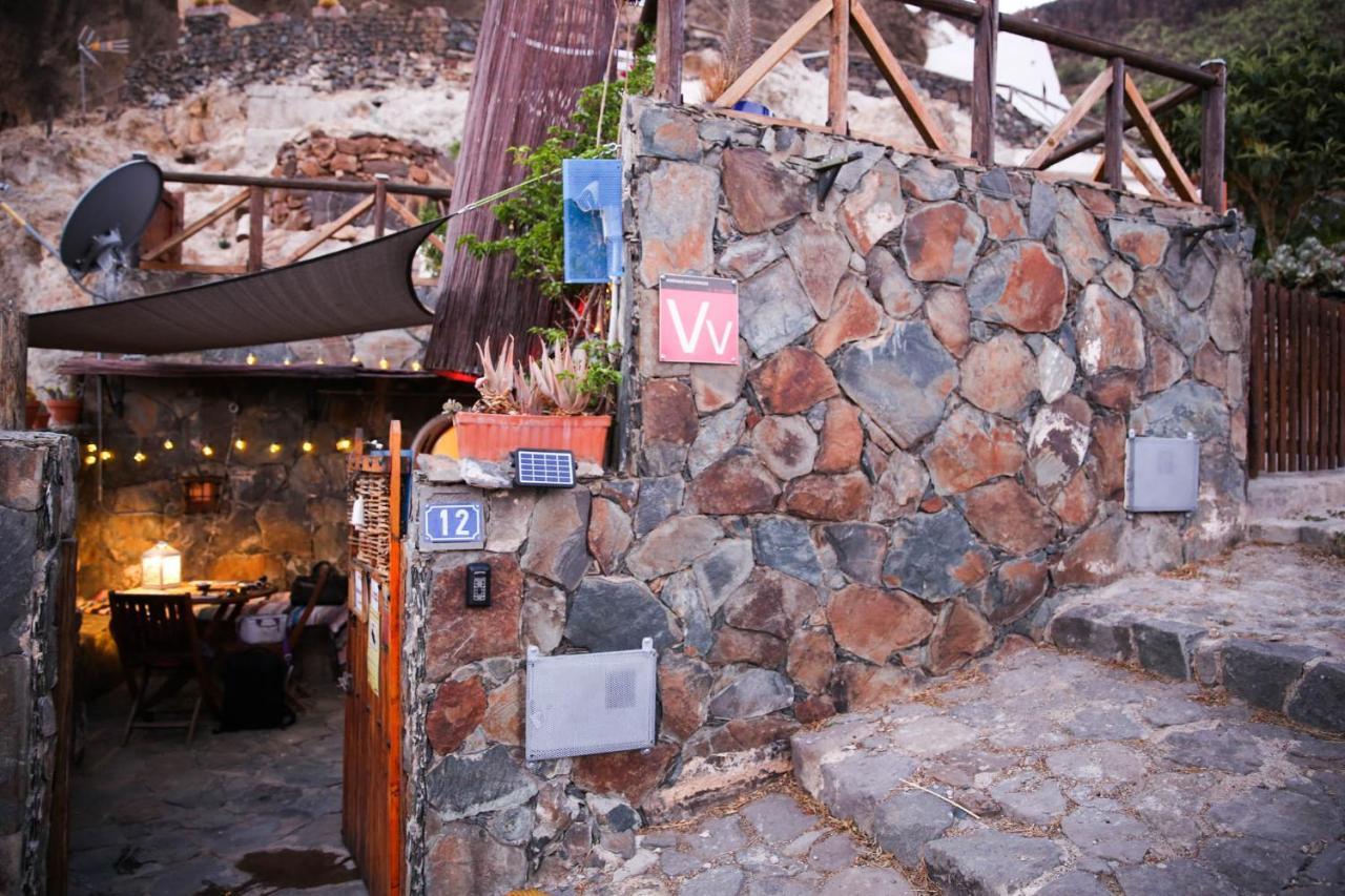 Villa Silence'S Cave Rural House Artenara Esterno foto